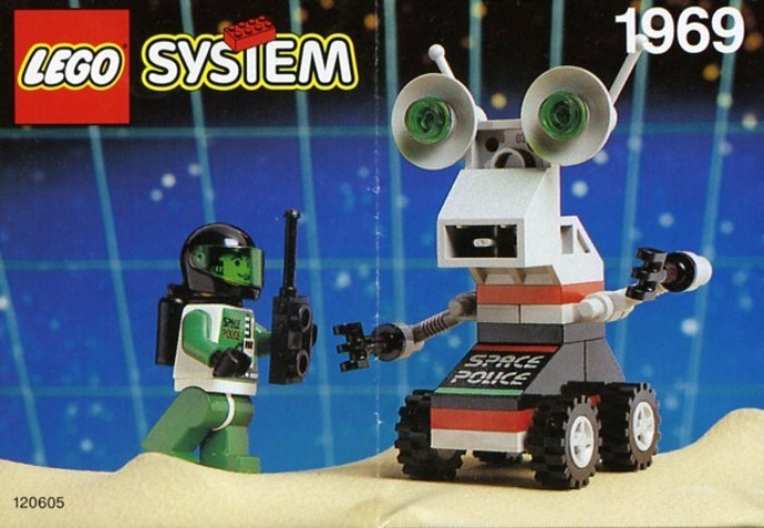 Конструктор LEGO (ЛЕГО) Space 1969 Mini Robot