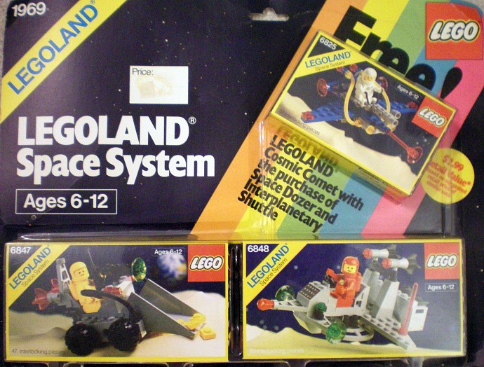 Конструктор LEGO (ЛЕГО) Space 1969 Space Value Pack