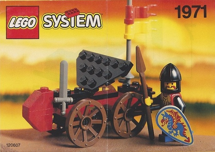 Конструктор LEGO (ЛЕГО) Castle 1971 Battering Ram