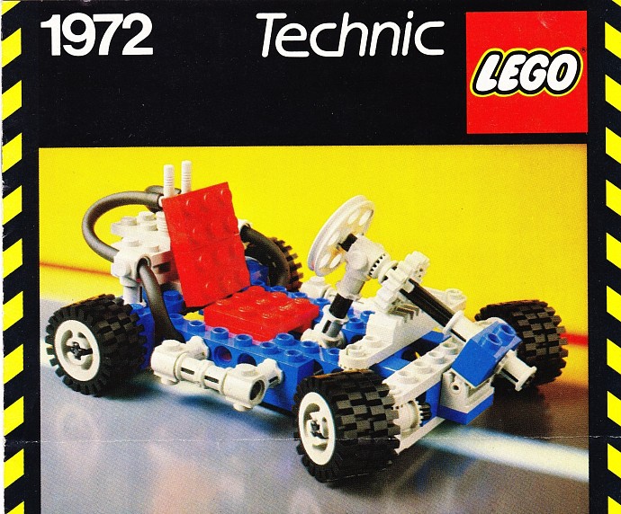 Конструктор LEGO (ЛЕГО) Technic 1972 Go-Kart