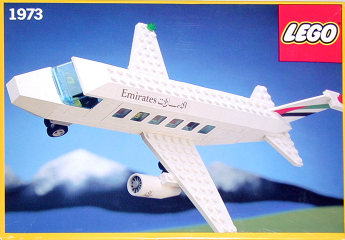 Конструктор LEGO (ЛЕГО) Town 1973 Emirates Airliner