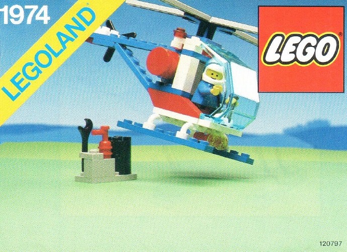 Конструктор LEGO (ЛЕГО) Town 1974 Flyercracker USA