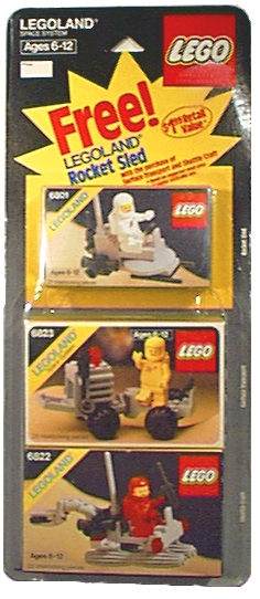 Конструктор LEGO (ЛЕГО) Space 1977 Special Three-Set Space Pack