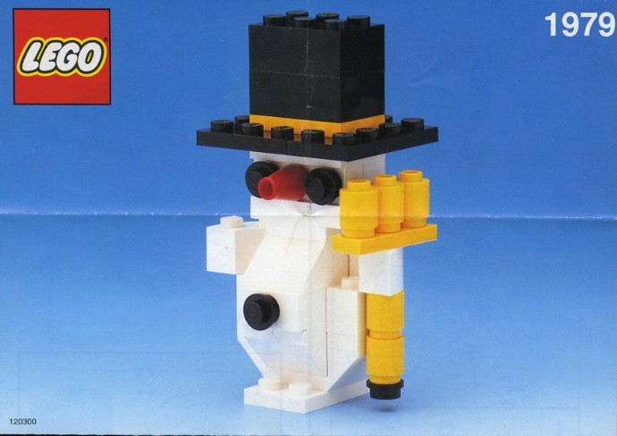 Конструктор LEGO (ЛЕГО) Basic 1979 Snowman