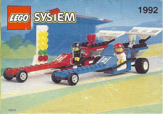 Конструктор LEGO (ЛЕГО) Town 1992 Dragsters