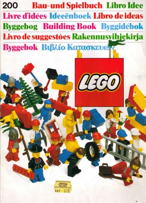 Конструктор LEGO (ЛЕГО) Books 200 Building Ideas Book