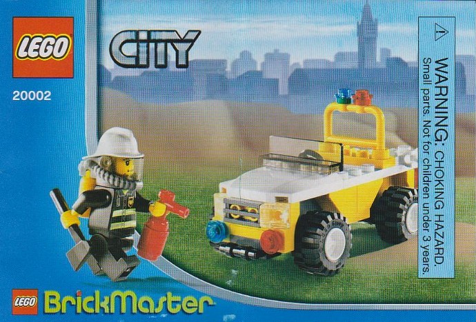 Конструктор LEGO (ЛЕГО) City 20002 4x4 Fire Truck