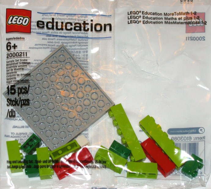 Конструктор LEGO (ЛЕГО) Education 2000211 MoreToMath Kit 1-2 Snake
