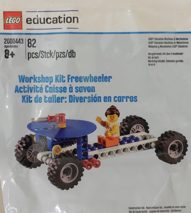 Конструктор LEGO (ЛЕГО) Education 2000443 Workshop Kit Freewheeler (2015 Version)