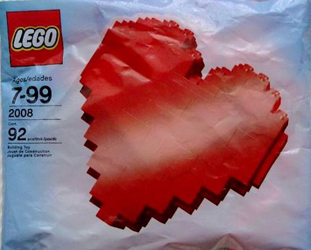 Конструктор LEGO (ЛЕГО) Miscellaneous 2008 Heart