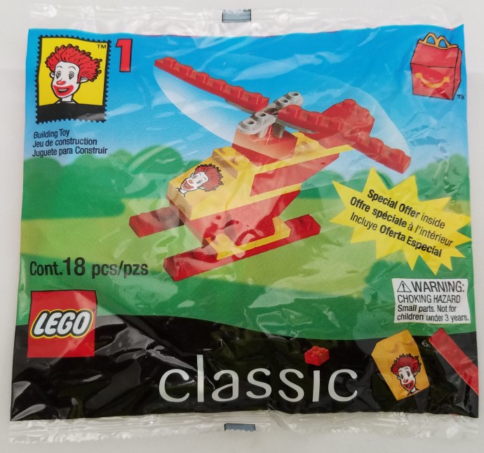 Конструктор LEGO (ЛЕГО) Classic 2032 {Helicopter}
