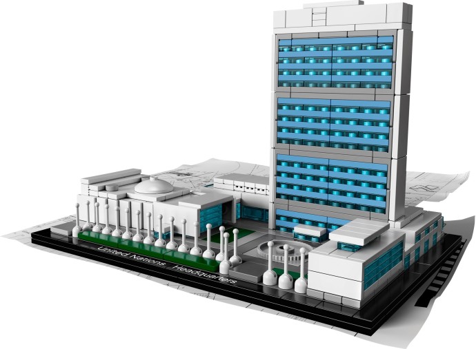 Конструктор LEGO (ЛЕГО) Architecture 21018 United Nations Headquarters