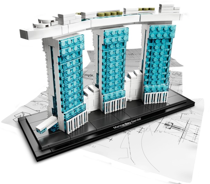 Конструктор LEGO (ЛЕГО) Architecture 21021 Marina Bay Sands