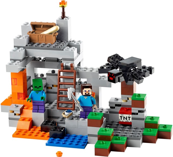 Конструктор LEGO (ЛЕГО) Minecraft 21113 The Cave