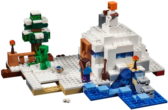 Конструктор LEGO (ЛЕГО) Minecraft 21120 The Snow Hideout