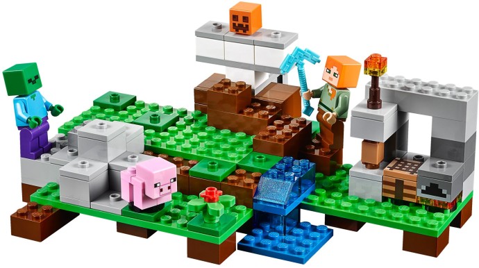 Конструктор LEGO (ЛЕГО) Minecraft 21123 The Iron Golem