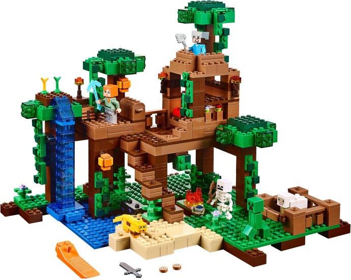 Конструктор LEGO (ЛЕГО) Minecraft 21125 The Jungle Tree House