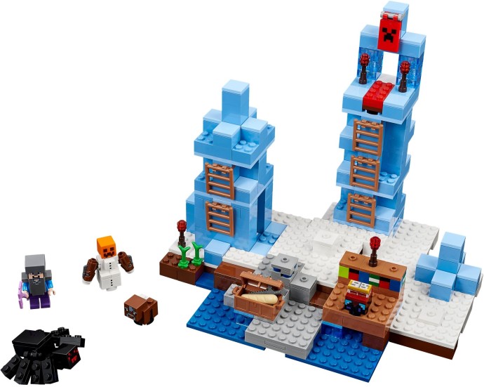 Конструктор LEGO (ЛЕГО) Minecraft 21131 The Ice Spikes