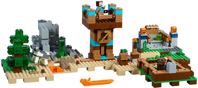 Конструктор LEGO (ЛЕГО) Minecraft 21135 The Crafting Box 2.0