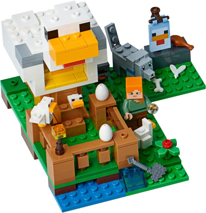 Конструктор LEGO (ЛЕГО) Minecraft 21140 The Chicken Coop