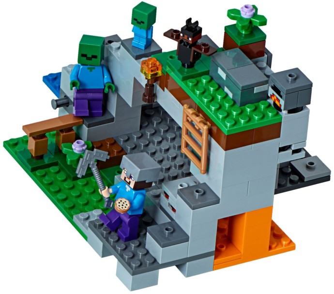 Конструктор LEGO (ЛЕГО) Minecraft 21141 The Zombie Cave