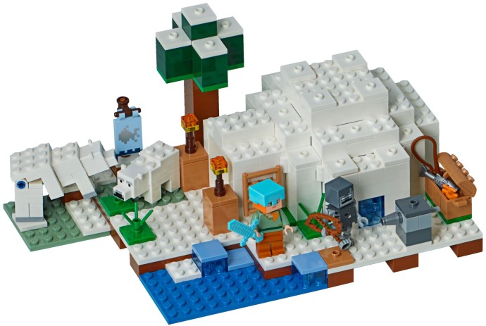 Конструктор LEGO (ЛЕГО) Minecraft 21142 The Polar Igloo