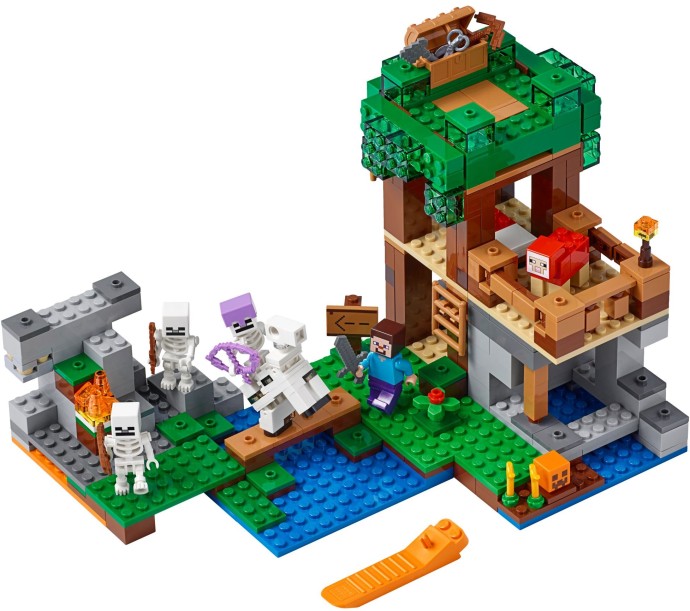 Конструктор LEGO (ЛЕГО) Minecraft 21146 The Skeleton Attack