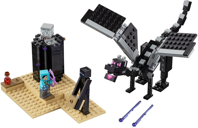 Конструктор LEGO (ЛЕГО) Minecraft 21151 The End Battle