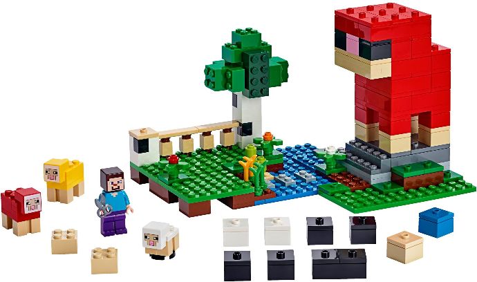 Конструктор LEGO (ЛЕГО) Minecraft 21153 The Wool Farm