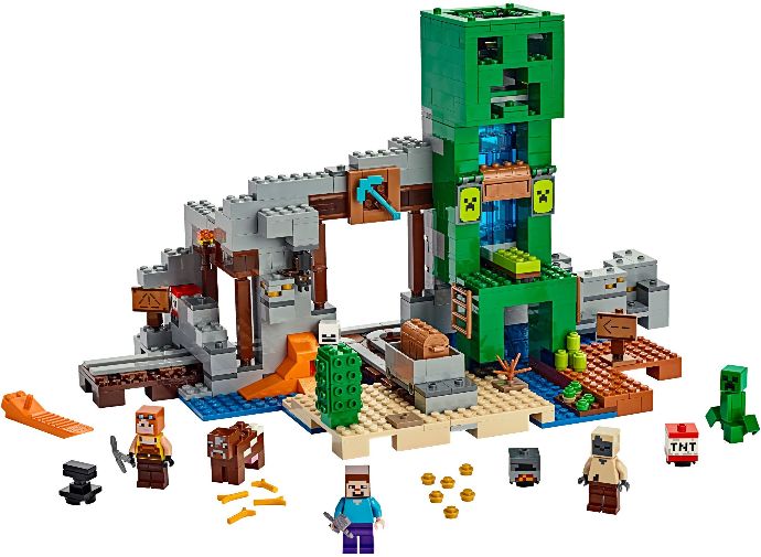Конструктор LEGO (ЛЕГО) Minecraft 21155 The Creeper Mine