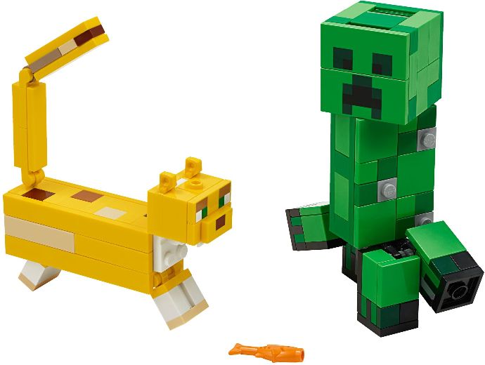 Конструктор LEGO (ЛЕГО) Minecraft 21156 Creeper with Ocelot