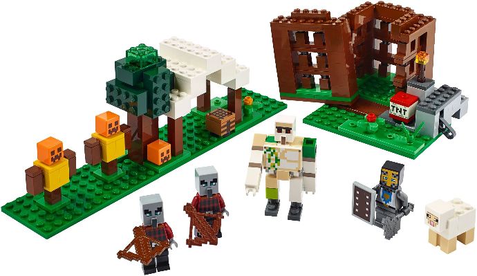 Конструктор LEGO (ЛЕГО) Minecraft 21159 The Raider Outpost