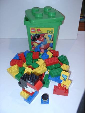 Конструктор LEGO (ЛЕГО) Duplo 2124 Green Bucket
