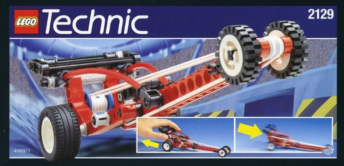 Конструктор LEGO (ЛЕГО) Technic 2129 Blast-Off Dragster
