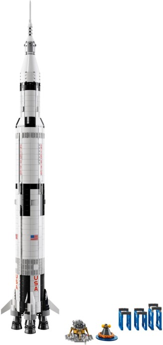 Конструктор LEGO (ЛЕГО) Ideas 21309 NASA Apollo Saturn V