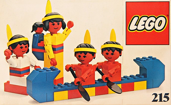 Конструктор LEGO (ЛЕГО) Building Set with People 215 Red Indians