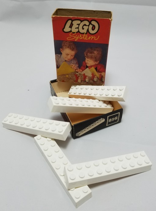 Конструктор LEGO (ЛЕГО) System 216 2 x 10 Bricks