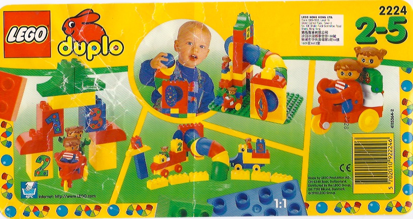 Конструктор LEGO (ЛЕГО) Duplo 2224 Duplo Tub