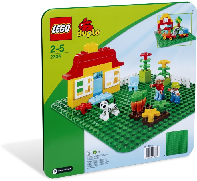 Конструктор LEGO (ЛЕГО) Duplo 2304 Large Building Plate