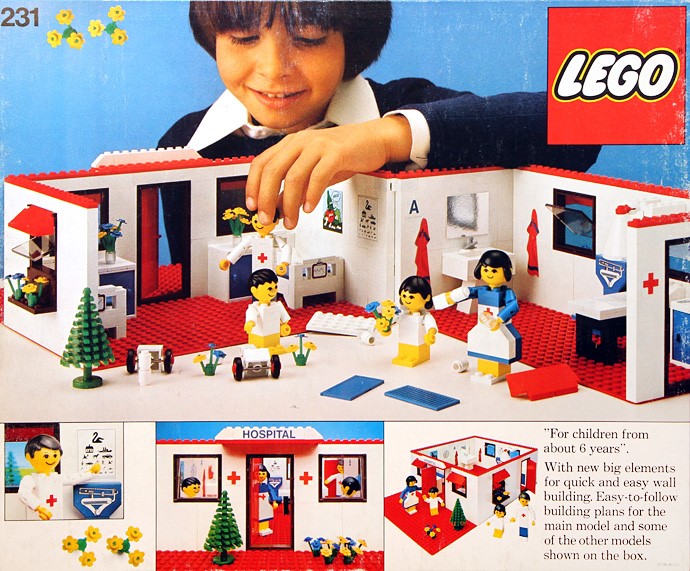 Конструктор LEGO (ЛЕГО) Homemaker 231 Hospital
