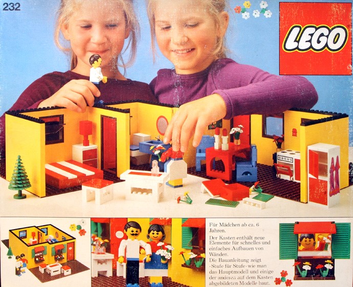 Конструктор LEGO (ЛЕГО) Homemaker 232 Bungalow