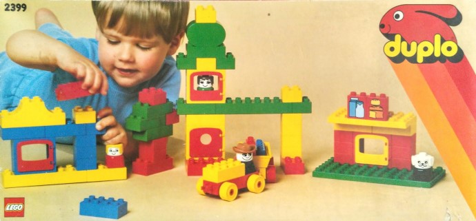 Конструктор LEGO (ЛЕГО) Duplo 2399 Basic Set Town