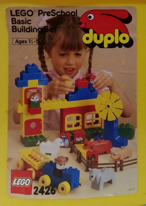 Конструктор LEGO (ЛЕГО) Duplo 2426 Farm bucket