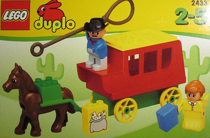 Конструктор LEGO (ЛЕГО) Duplo 2433 Stagecoach
