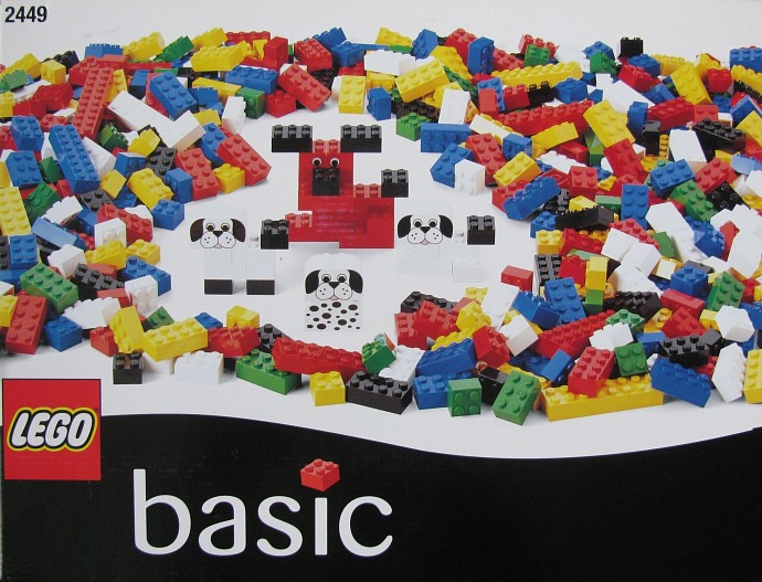Конструктор LEGO (ЛЕГО) Basic 2449 Basic Building Set, 3+