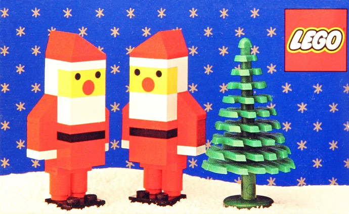 Конструктор LEGO (ЛЕГО) Basic 245 Two Santas