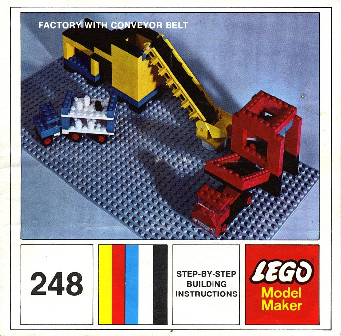 Конструктор LEGO (ЛЕГО) Samsonite 248 Factory with Conveyor Belt