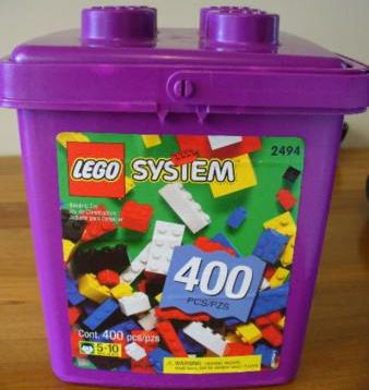 Конструктор LEGO (ЛЕГО) Basic 2494 Purple Bucket Set