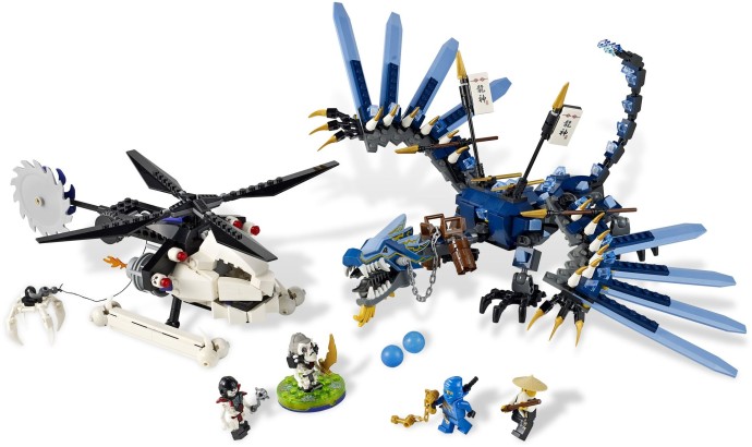Конструктор LEGO (ЛЕГО) Ninjago 2521 Lightning Dragon Battle