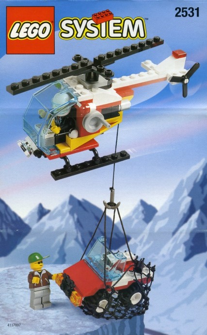Конструктор LEGO (ЛЕГО) Town 2531 Rescue Chopper